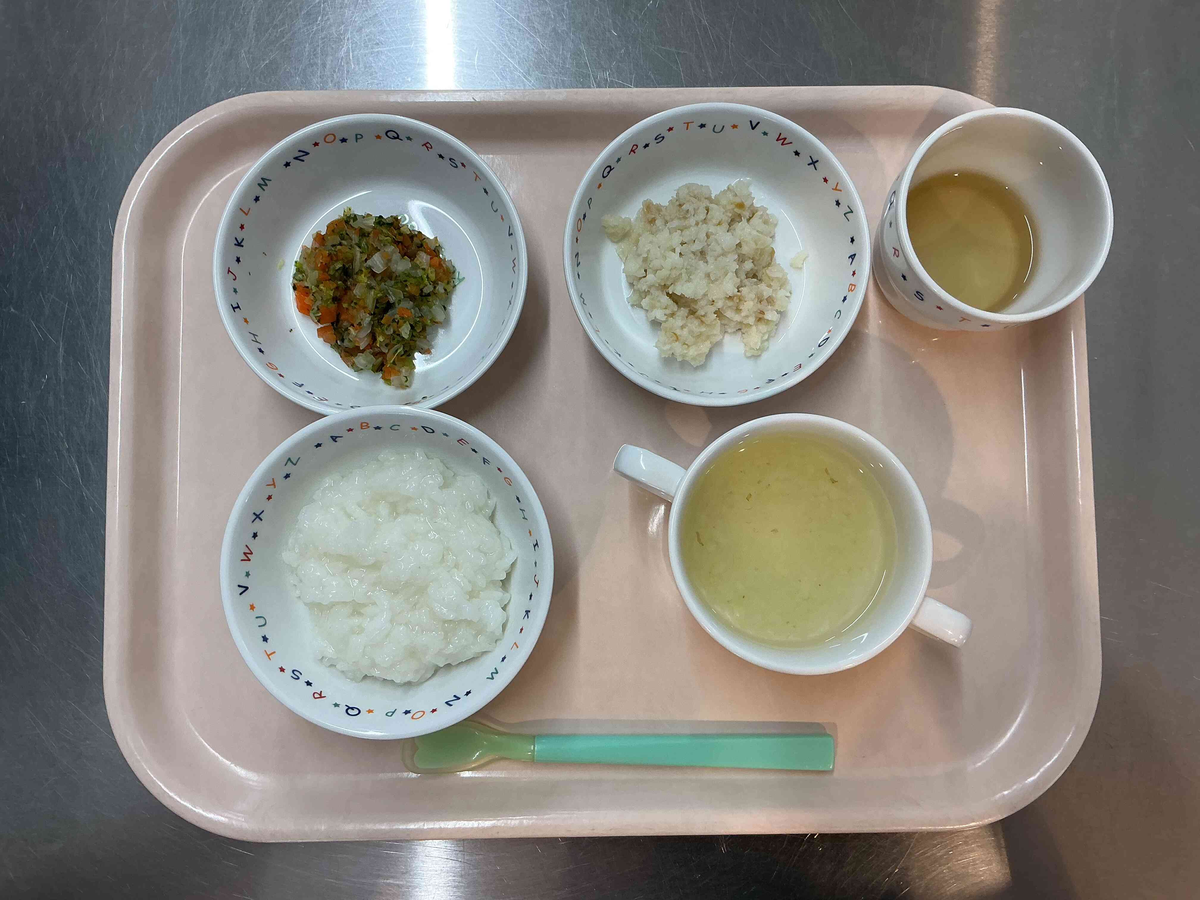 1/26のお昼ご飯（中期食）