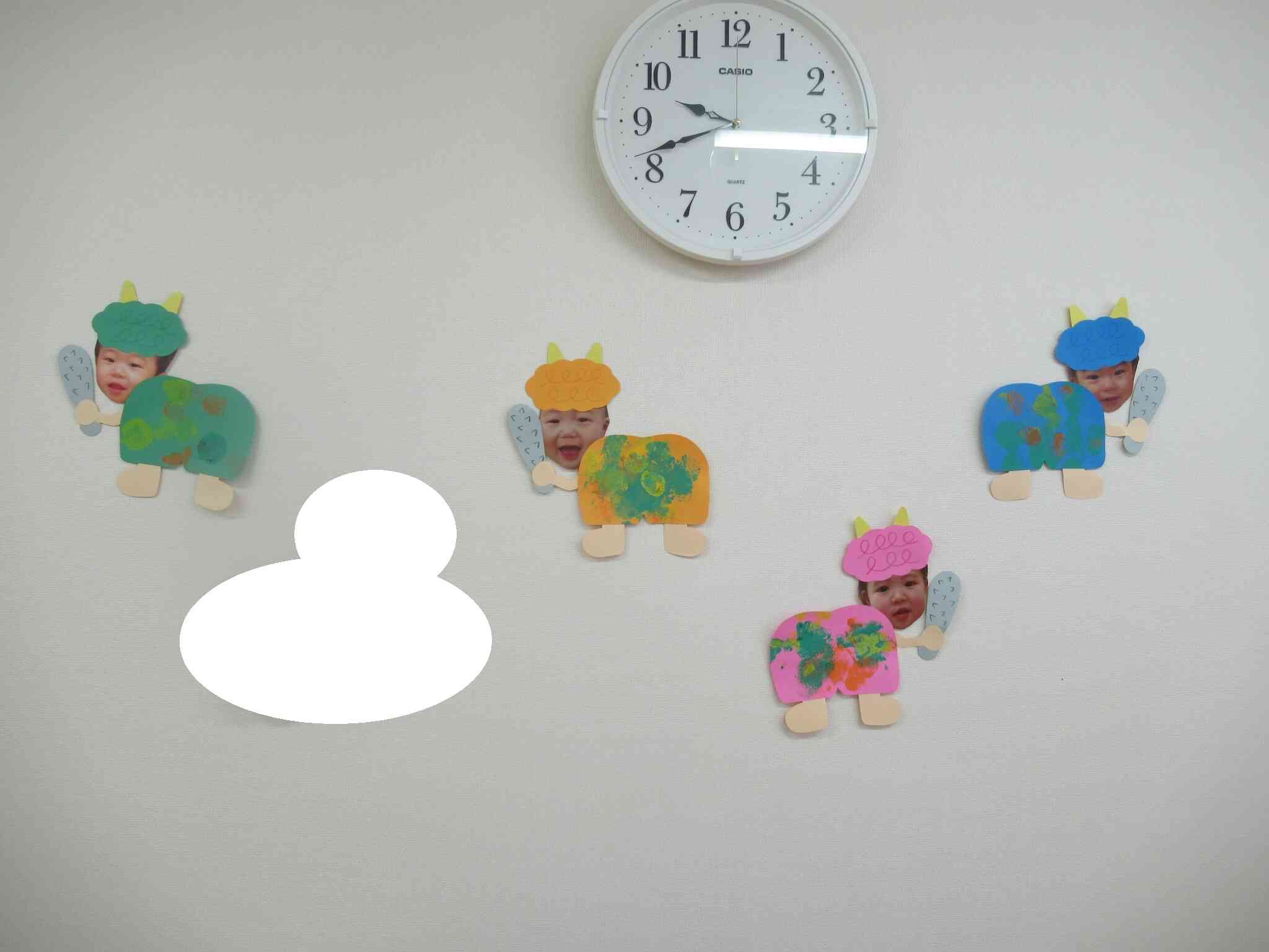 ひよこ組(0歳児)の作品