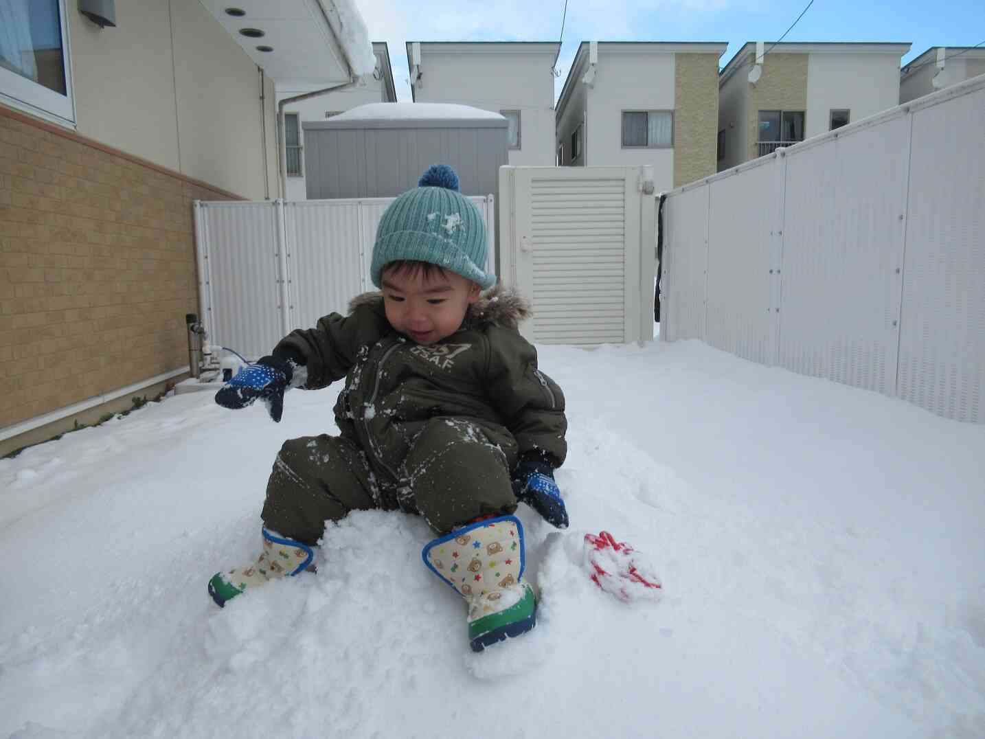 滑り台楽しいね