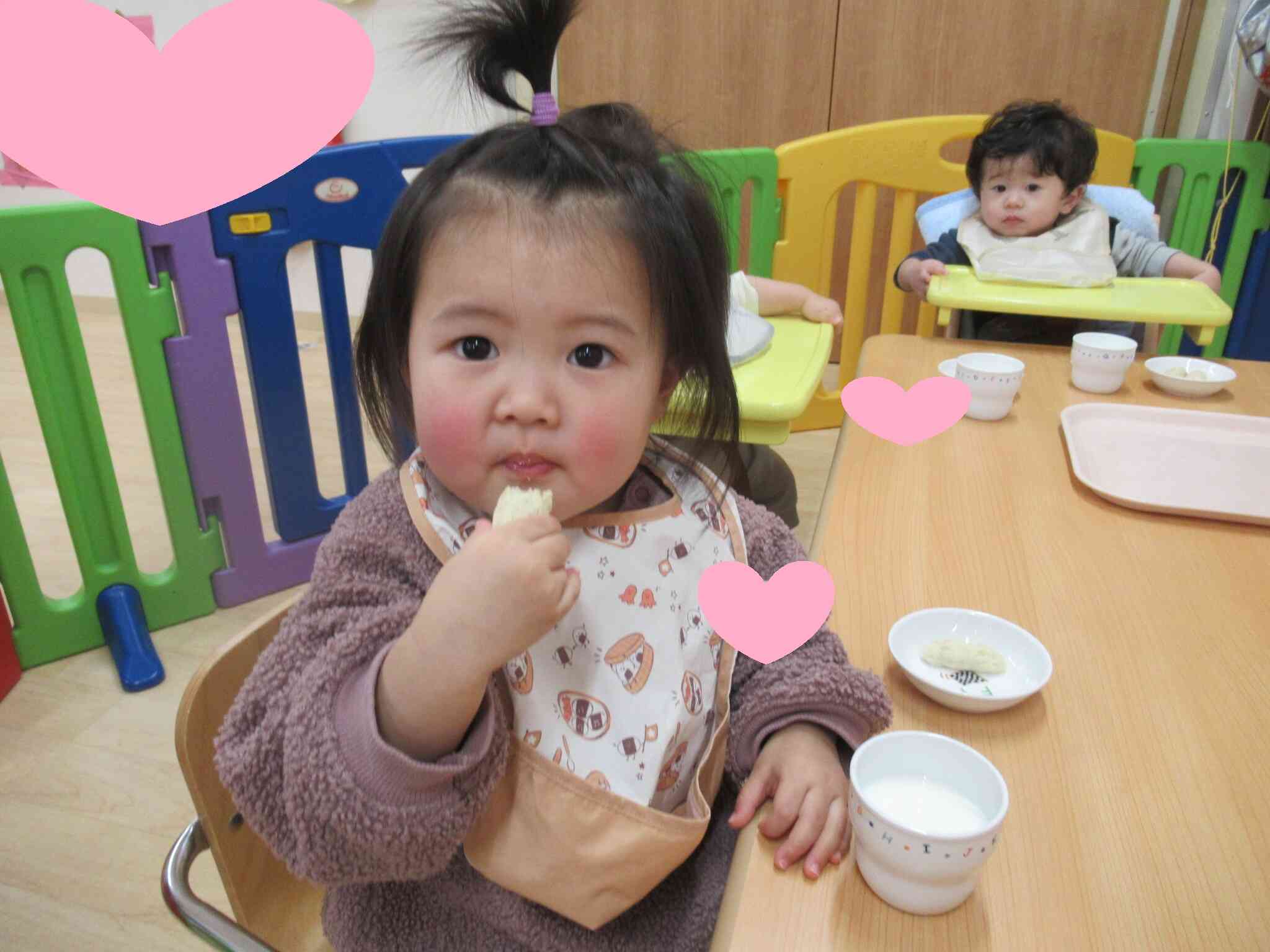 美味しくて「うまっ!」とお話していましたよ。