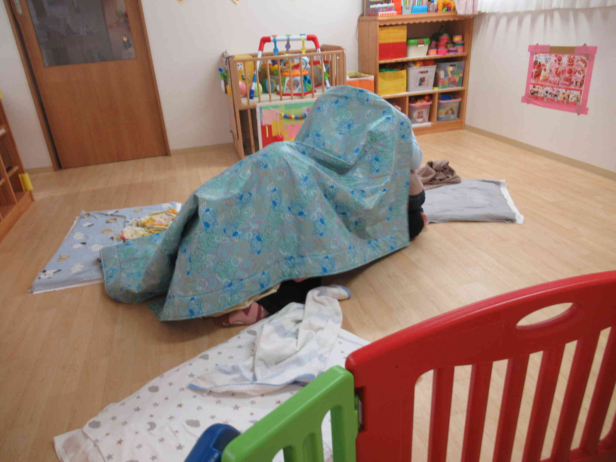 避難訓練をしました