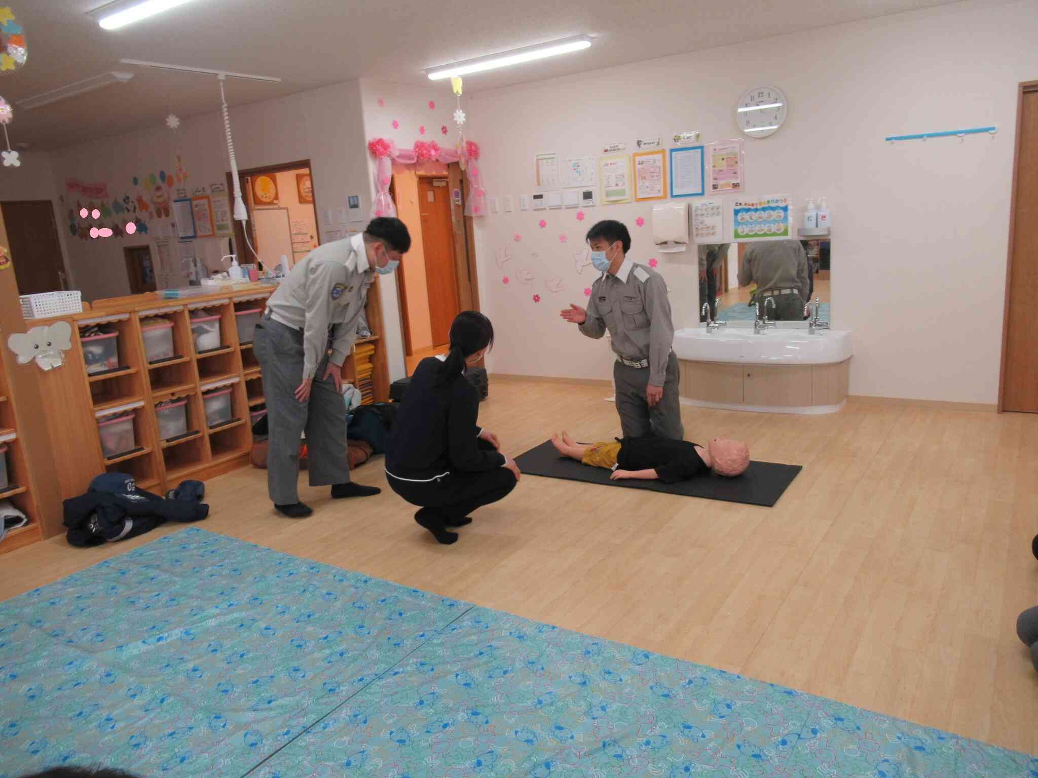 AED講習会を行いました