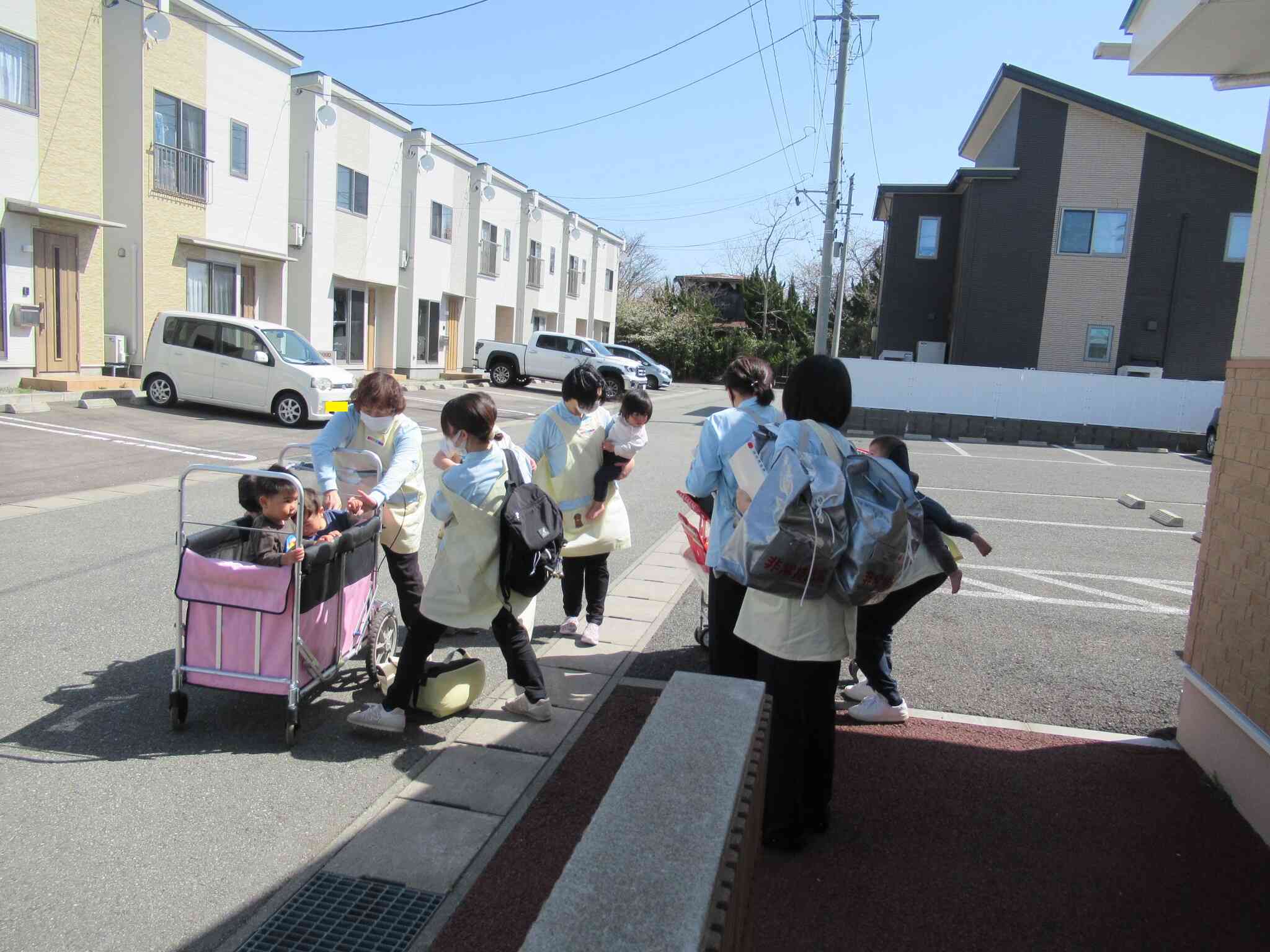避難訓練をしました