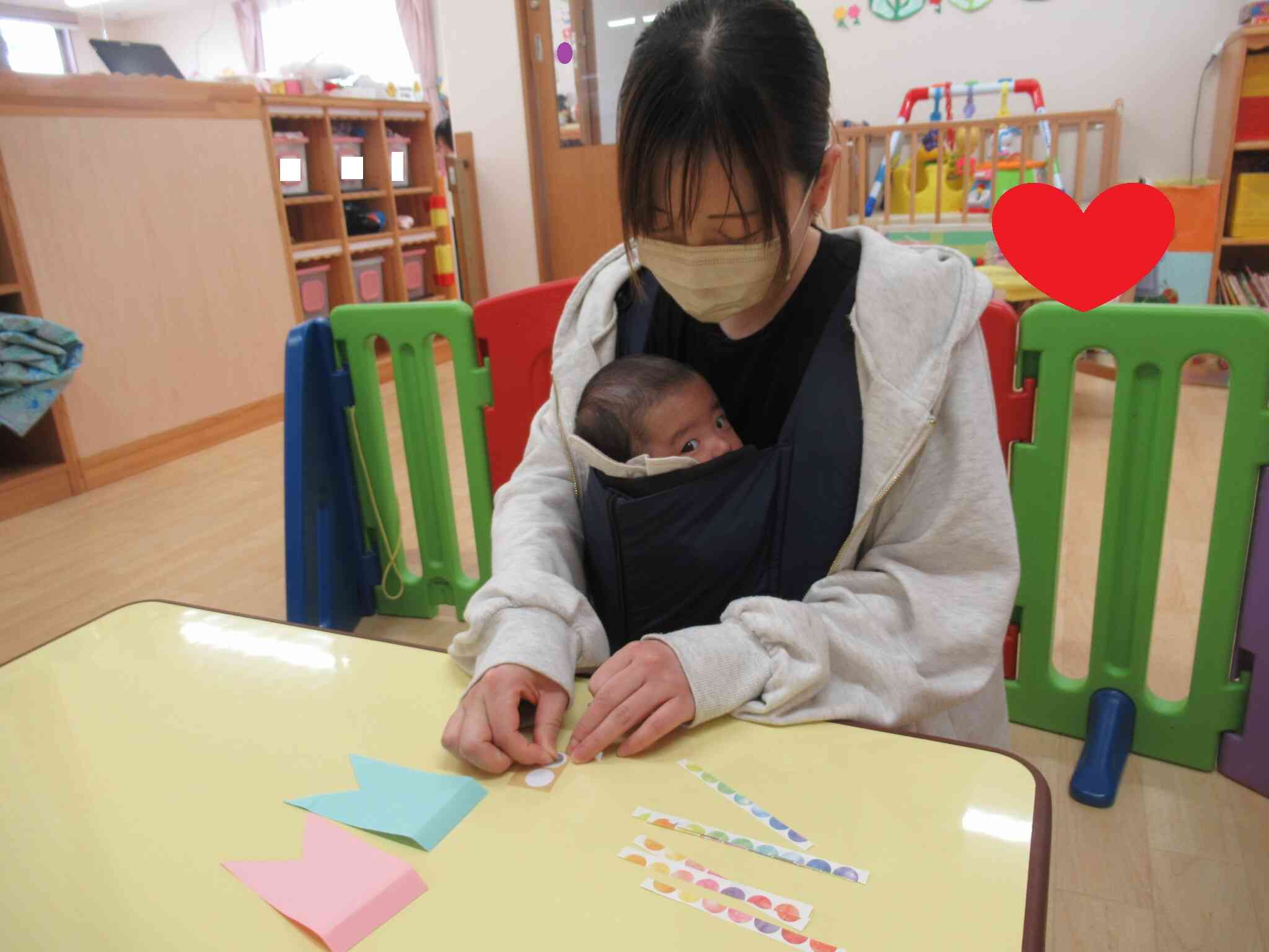 こいのぼり製作をしました