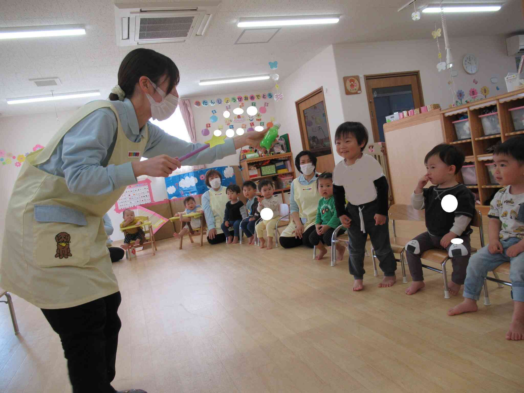 先生からのプレゼント「まほうのジュースやさん」