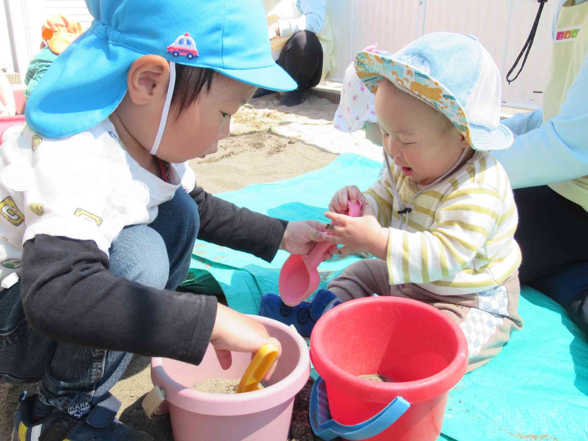 一緒に遊ぶと楽しいね