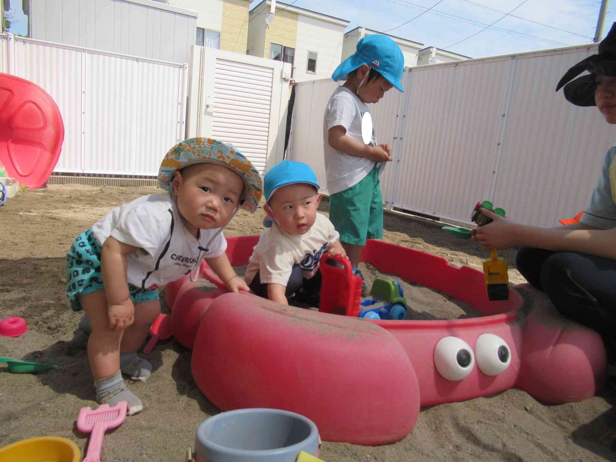 気になるところへどんどん進んでいきます