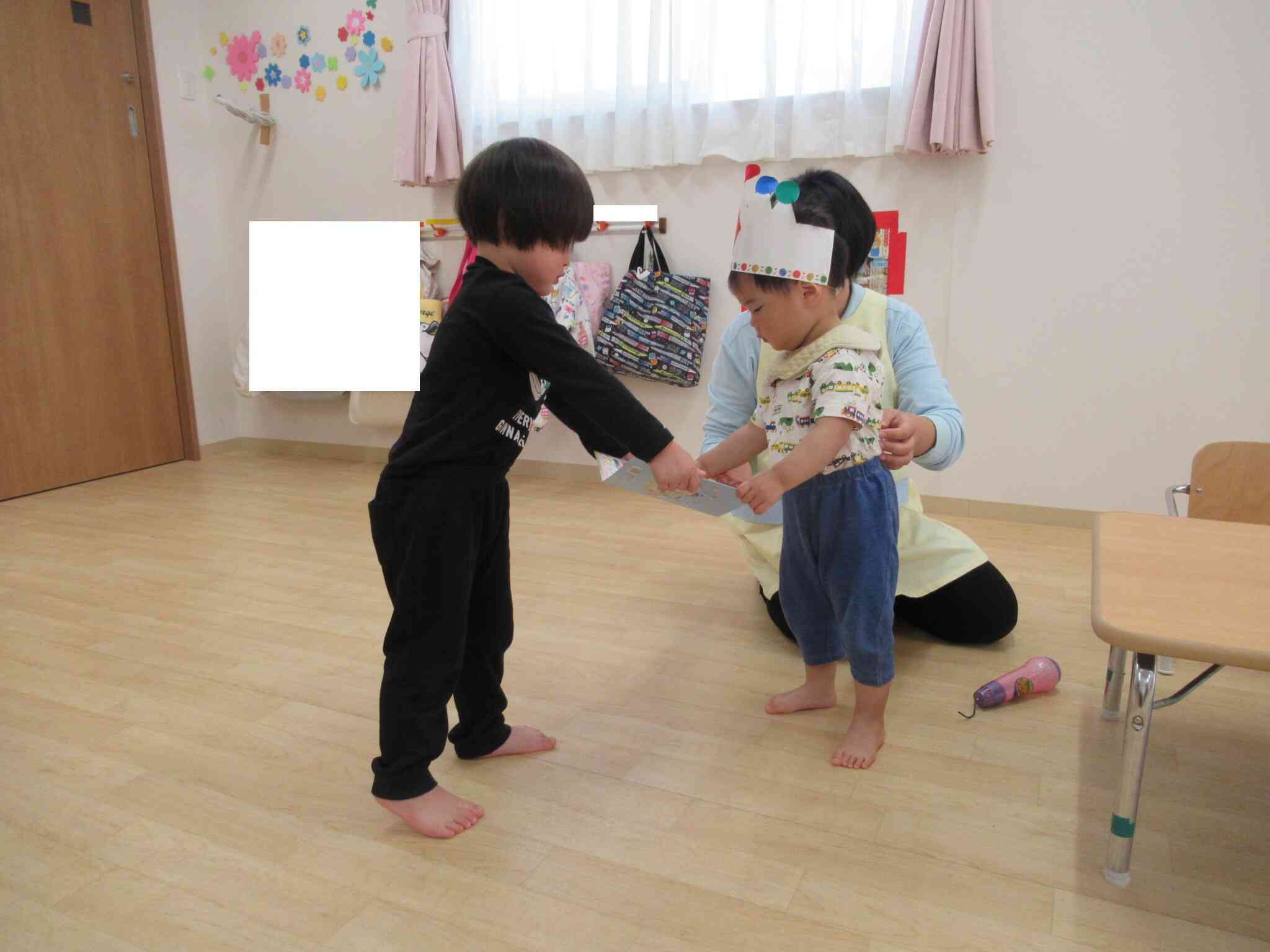 お友達から誕生カードをもらいました