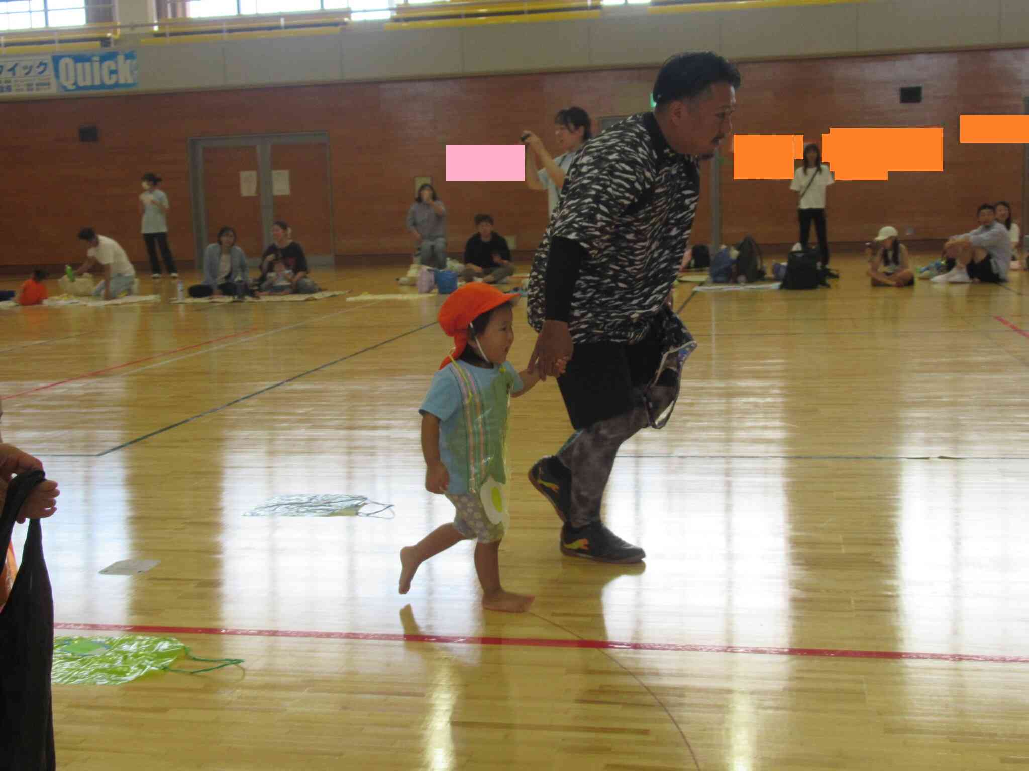 合同運動会②～あひる組（１歳児）