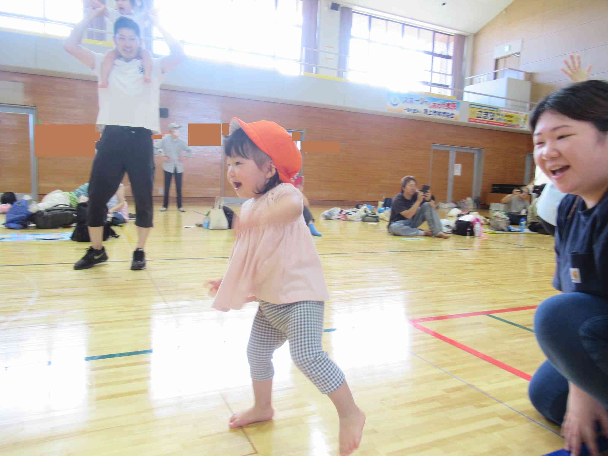 親子で一緒にダンス