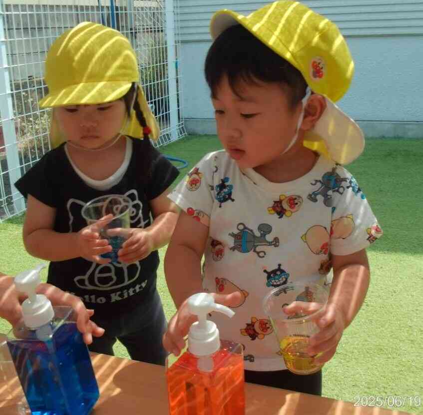 次はどの色をまぜようかな？