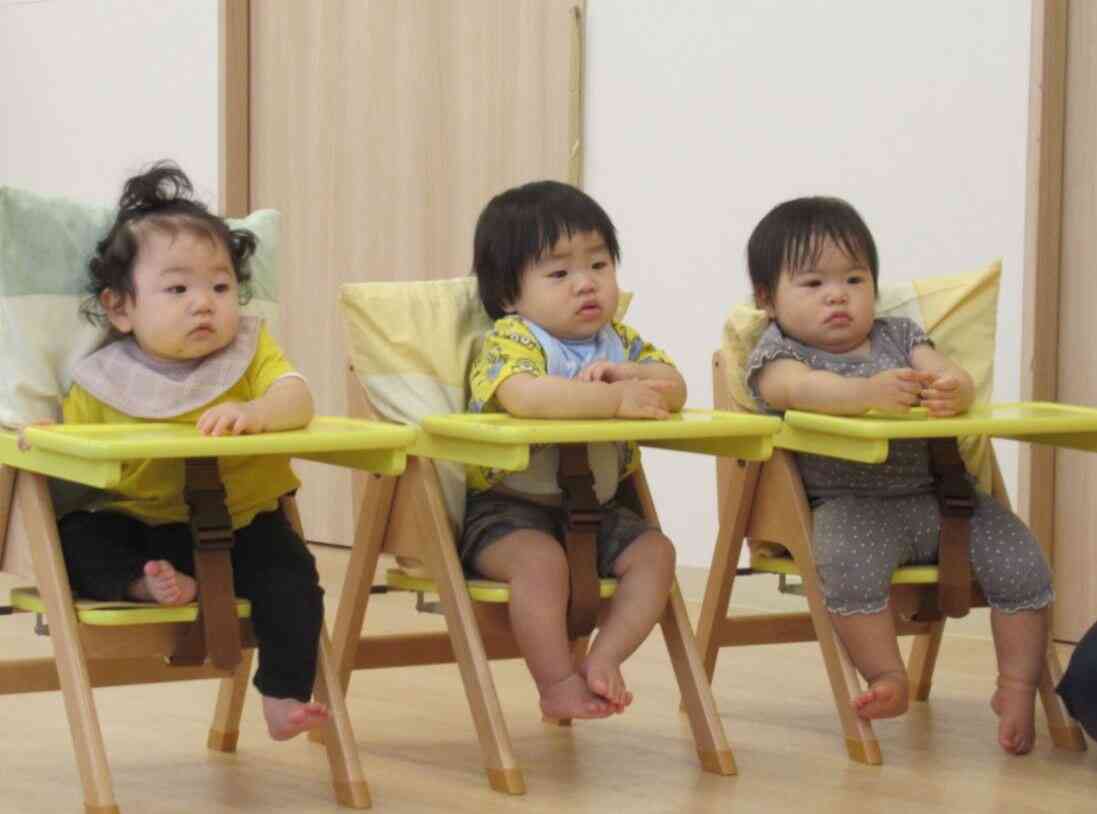 ひよこ組さんの真剣な眼差し！