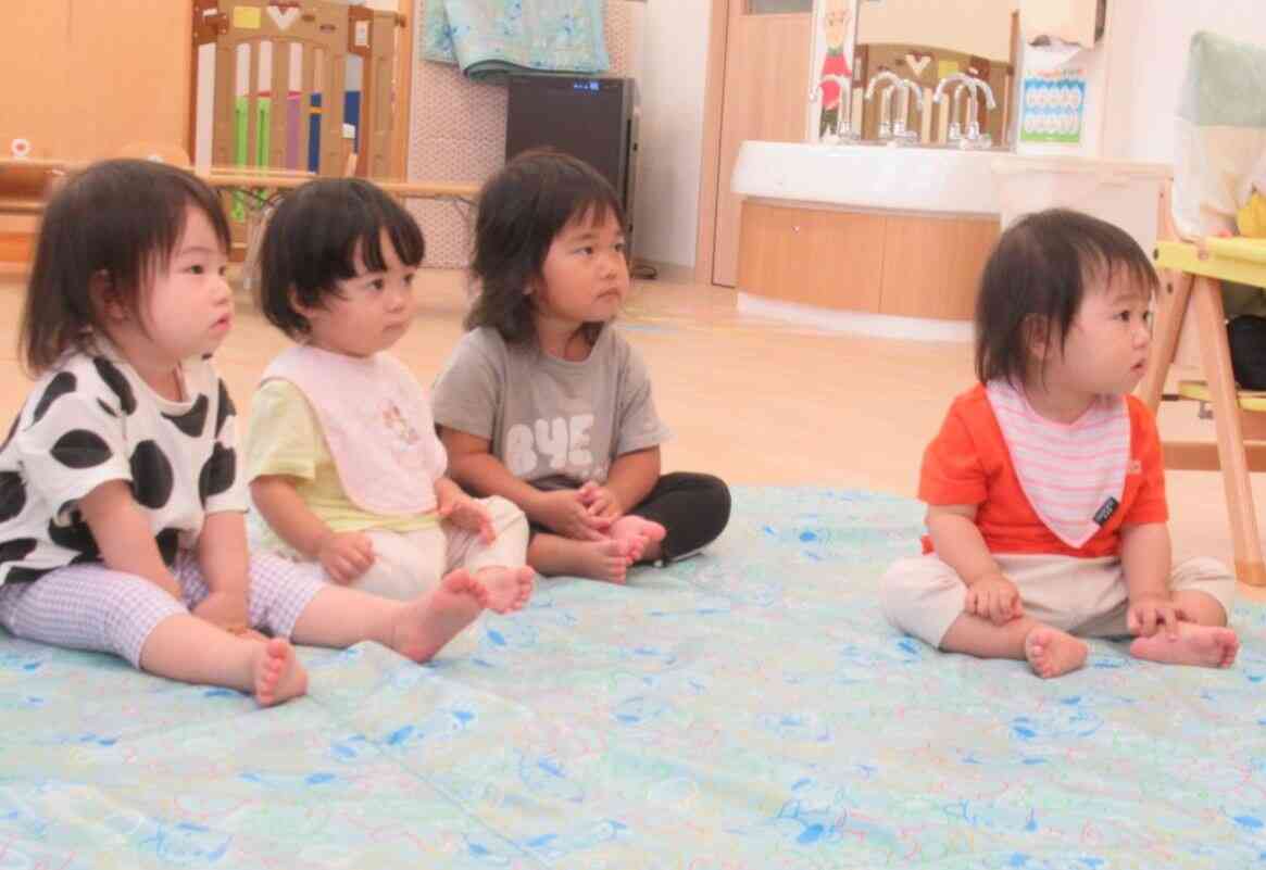 あひる組さんの真剣な眼差し！