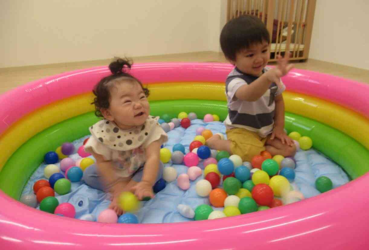 ひよこ組のお部屋では・・・