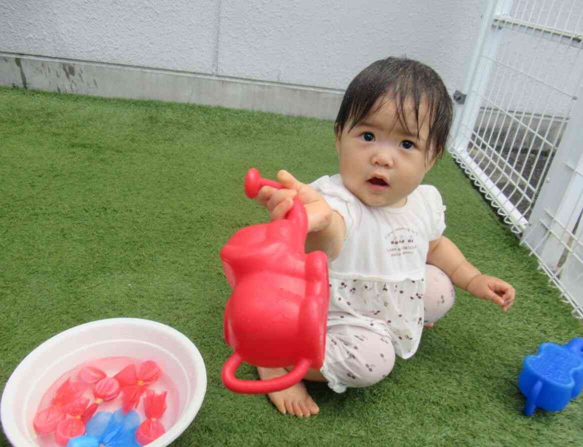 お水入れて～♡