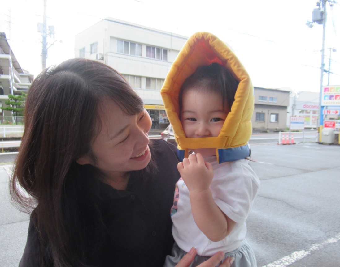 お母さんとパシャリ！