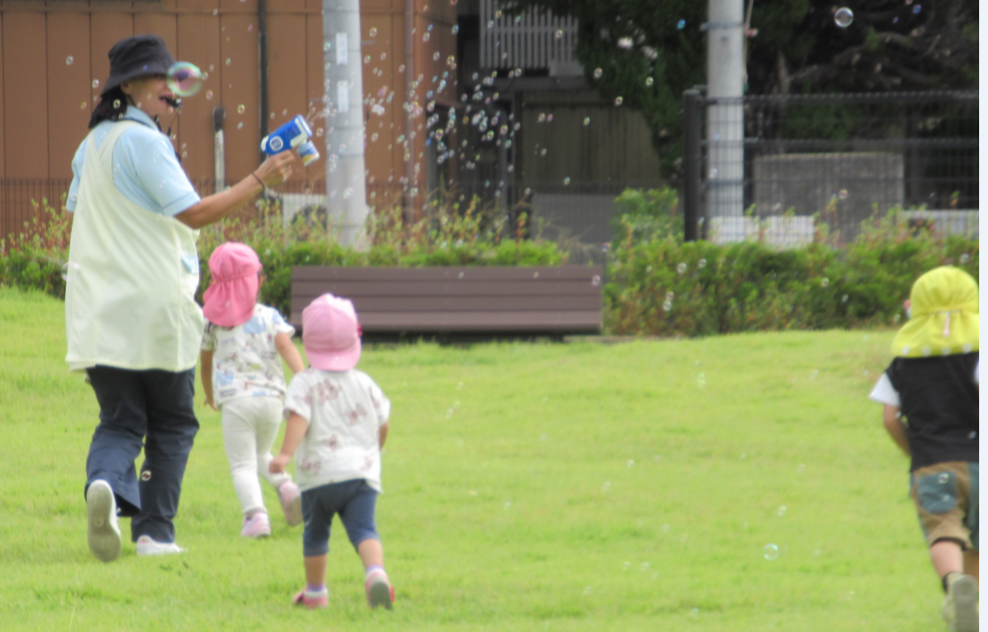 大好きなしゃぼんだま