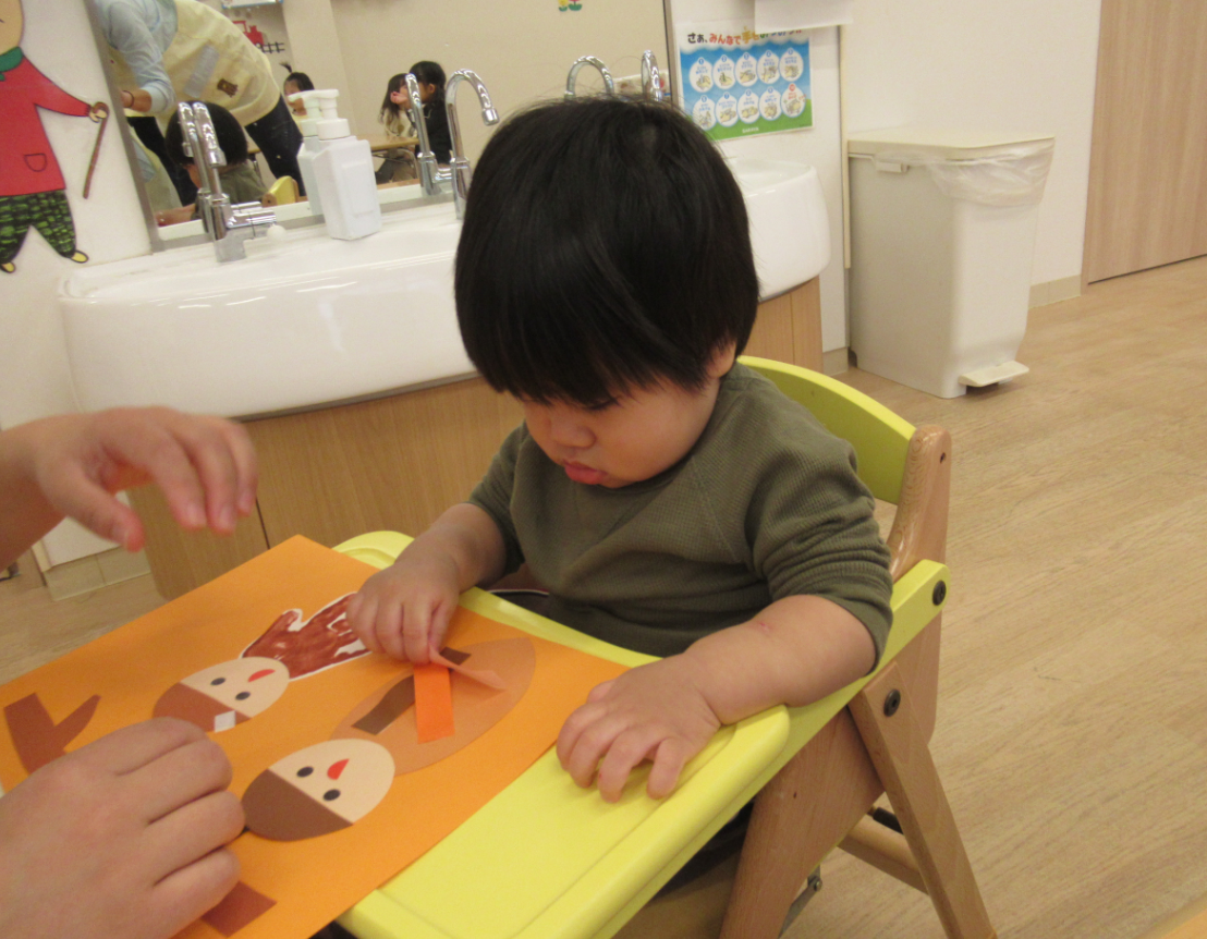 ここに貼るぞ～！