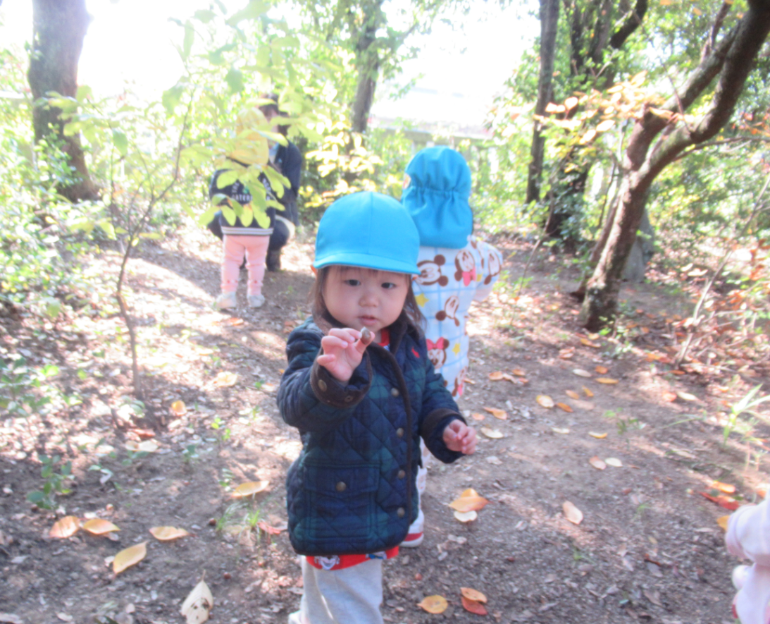 木漏れ日の中・・・