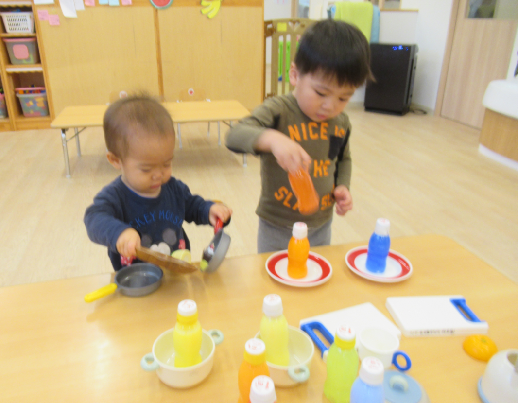 お料理もするよ♪