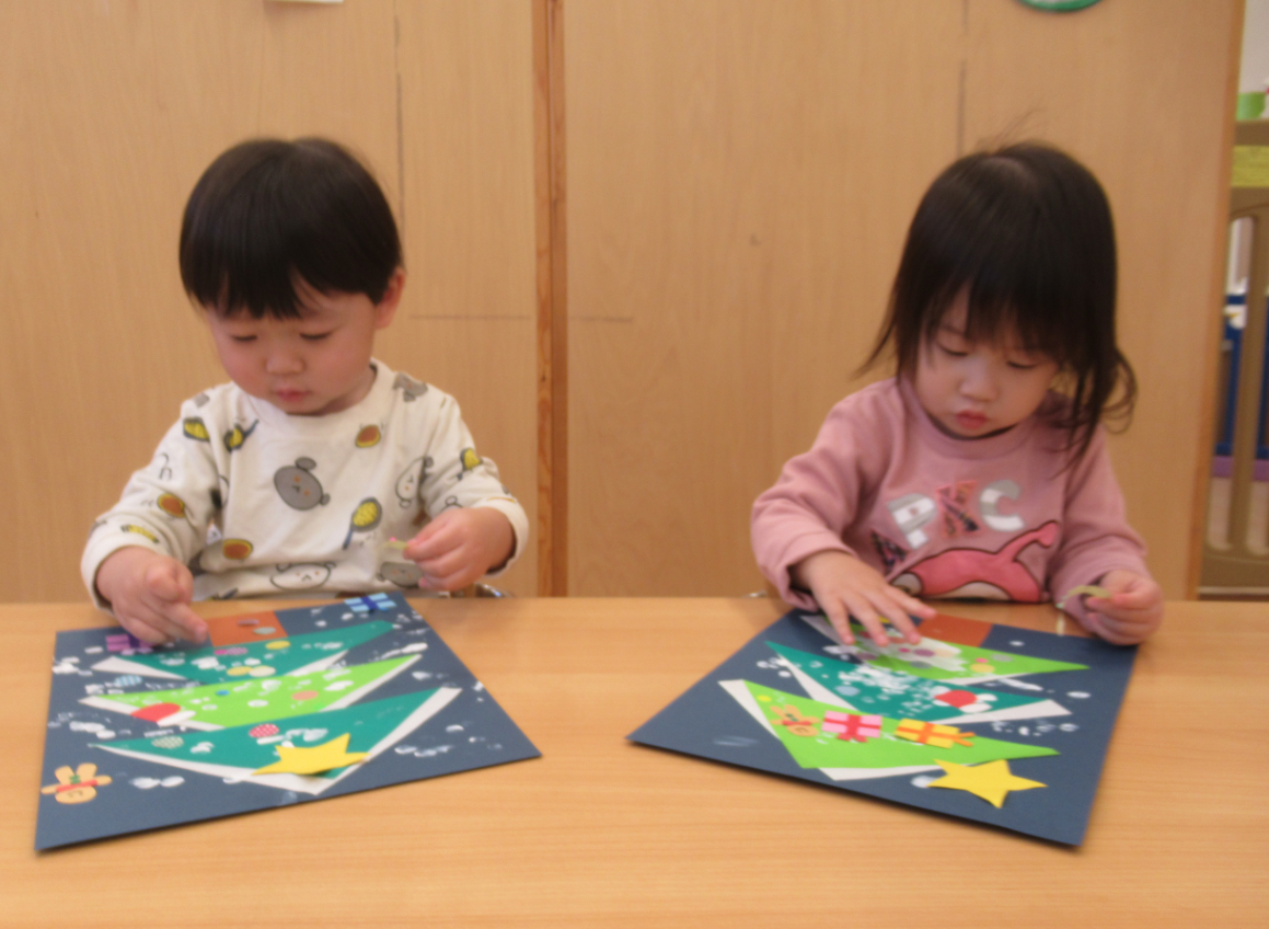 素敵なツリーにな～れ♡☆