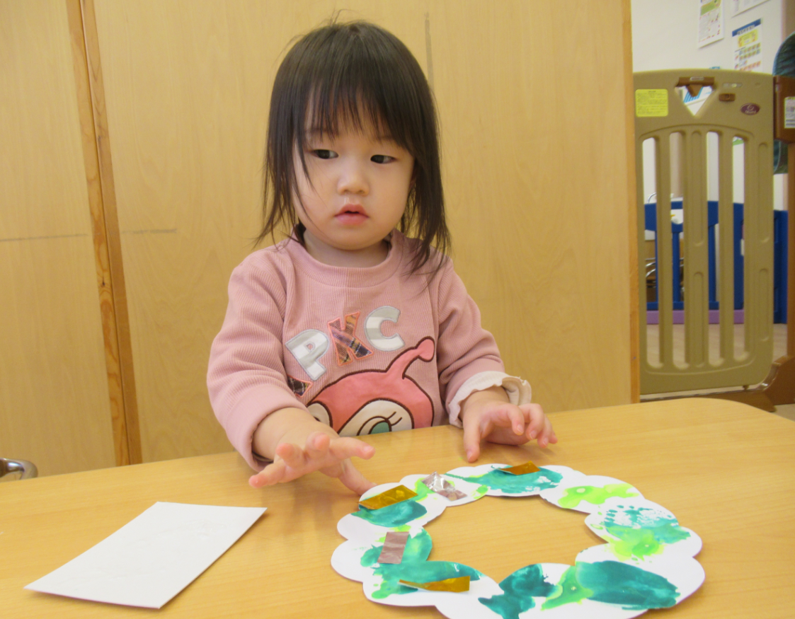 いっぱいぺったんしたよ♪