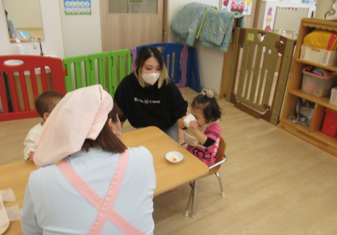 お母さん先生と一緒に・・・