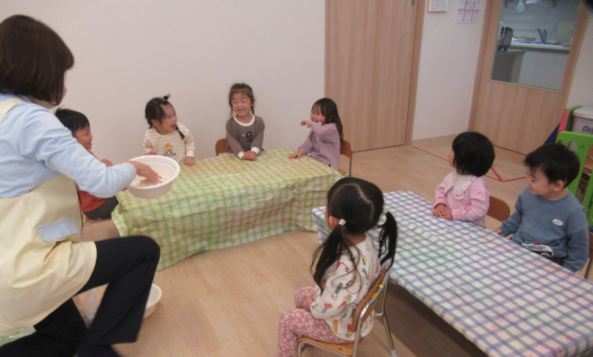 うさぎ組さんで・・・