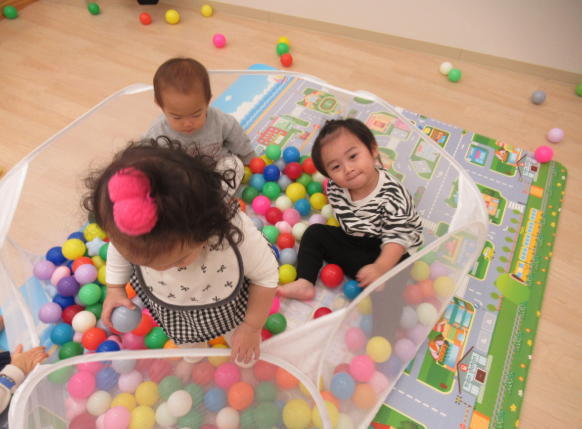 お部屋の中で・・・