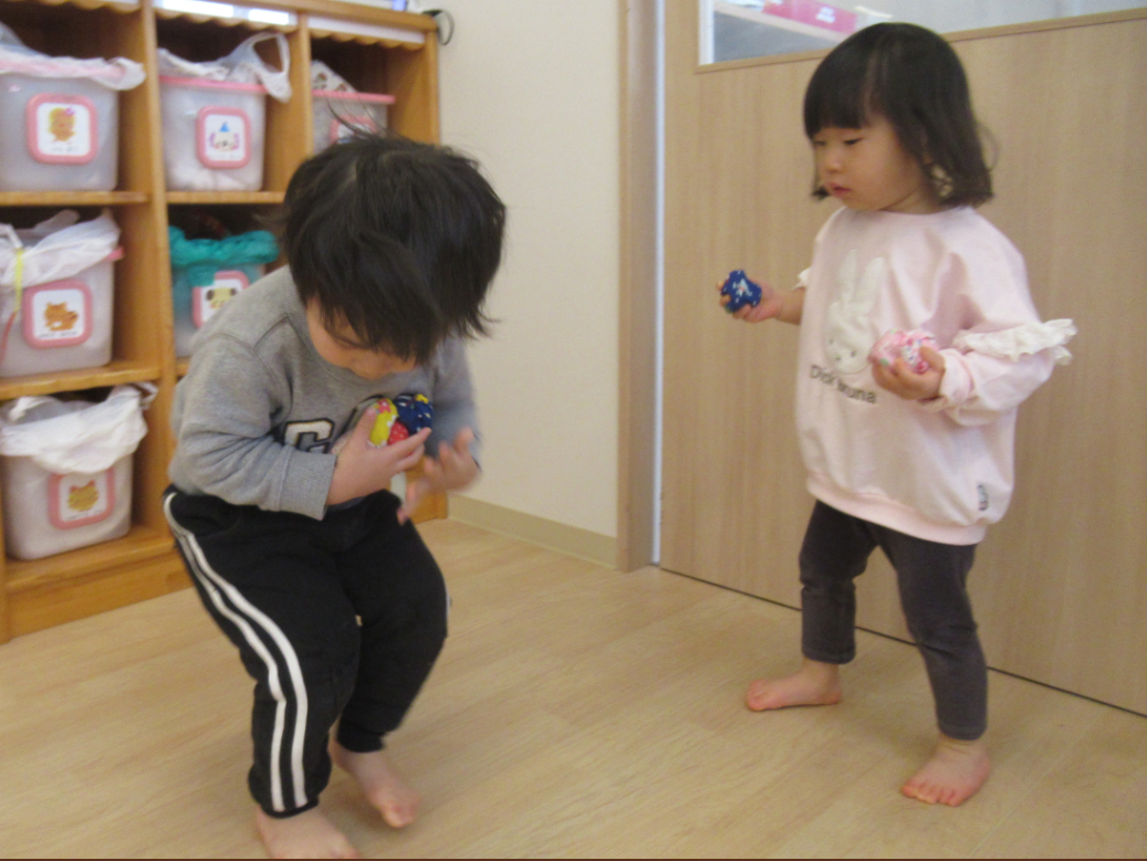 お手玉キャッチ！！