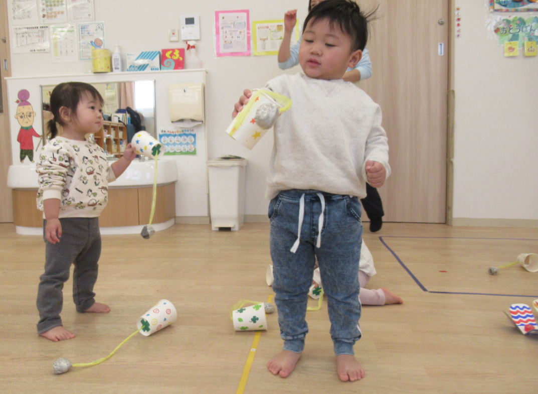 手作りけん玉！！