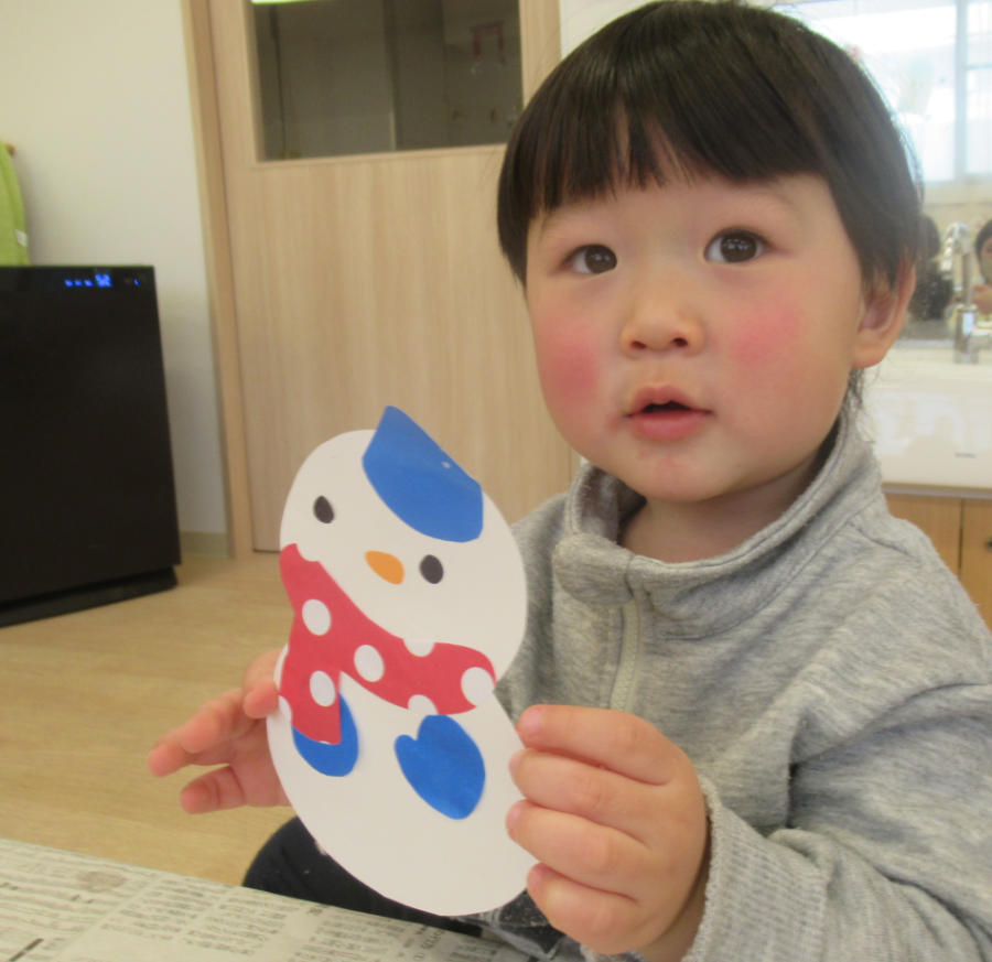 ぼくのゆきだるまさん～♪