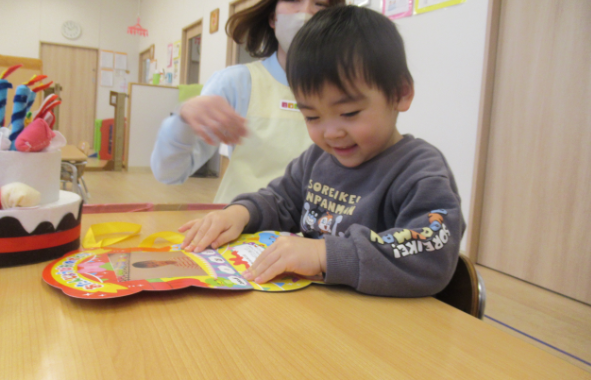 誕生日カード嬉しいね♪