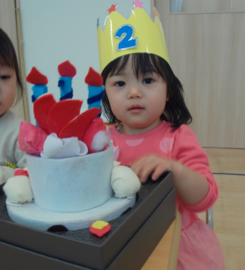 ２歳になったよ！