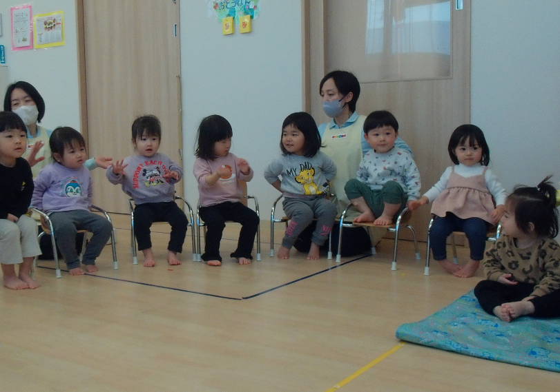 あひる組さんも