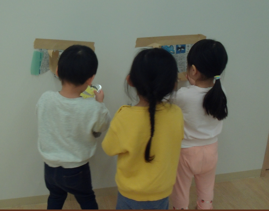 うさぎ組で最後の新聞遊び！