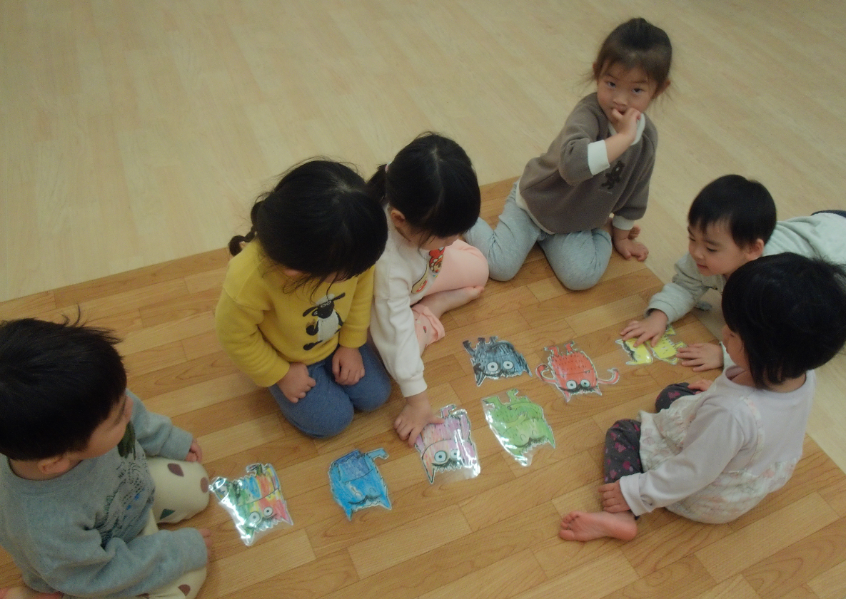 何が出てきたかな？