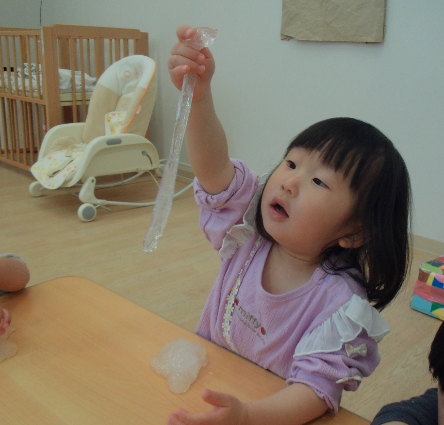 氷柱みたいに固まって見えるよ(@_@)