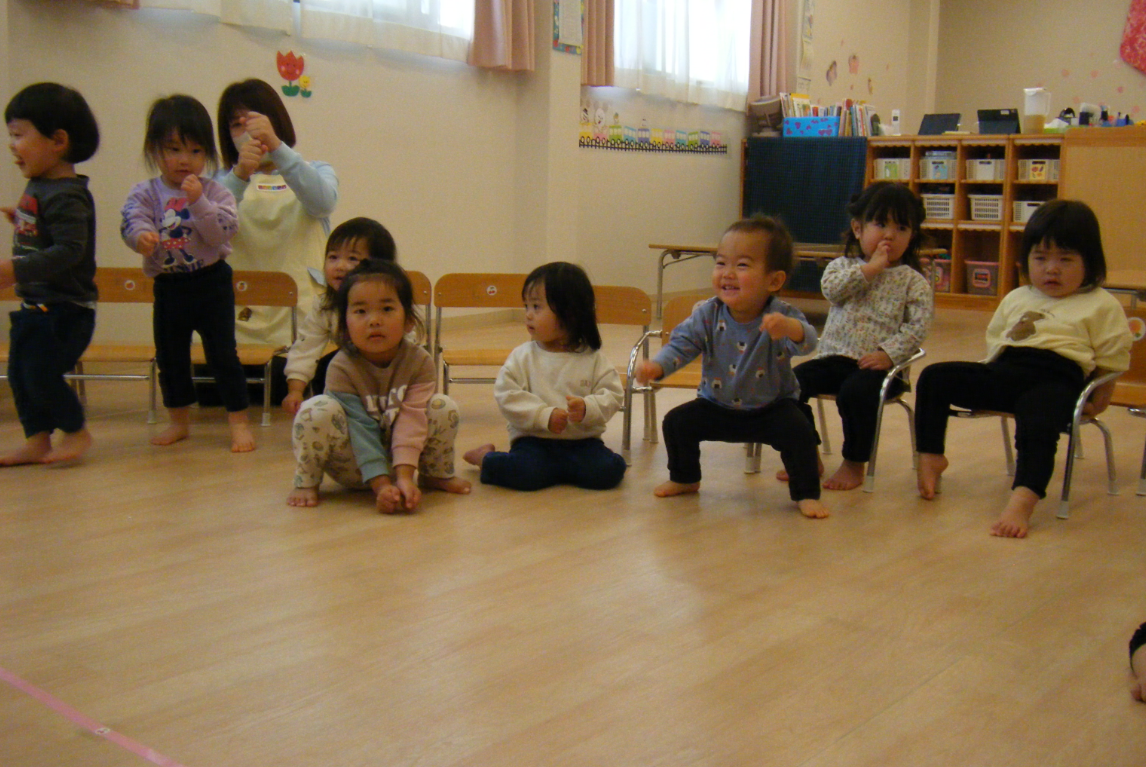 音楽に合わせて！！！