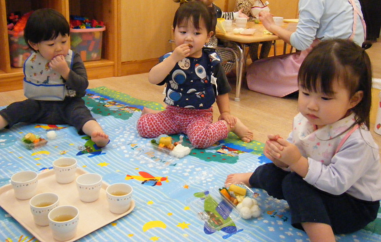 みんなで食べると美味しいね♡