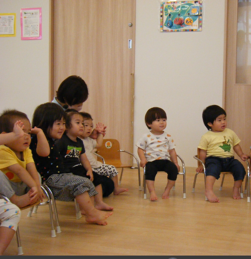 あひる組さんも真剣な眼差し！