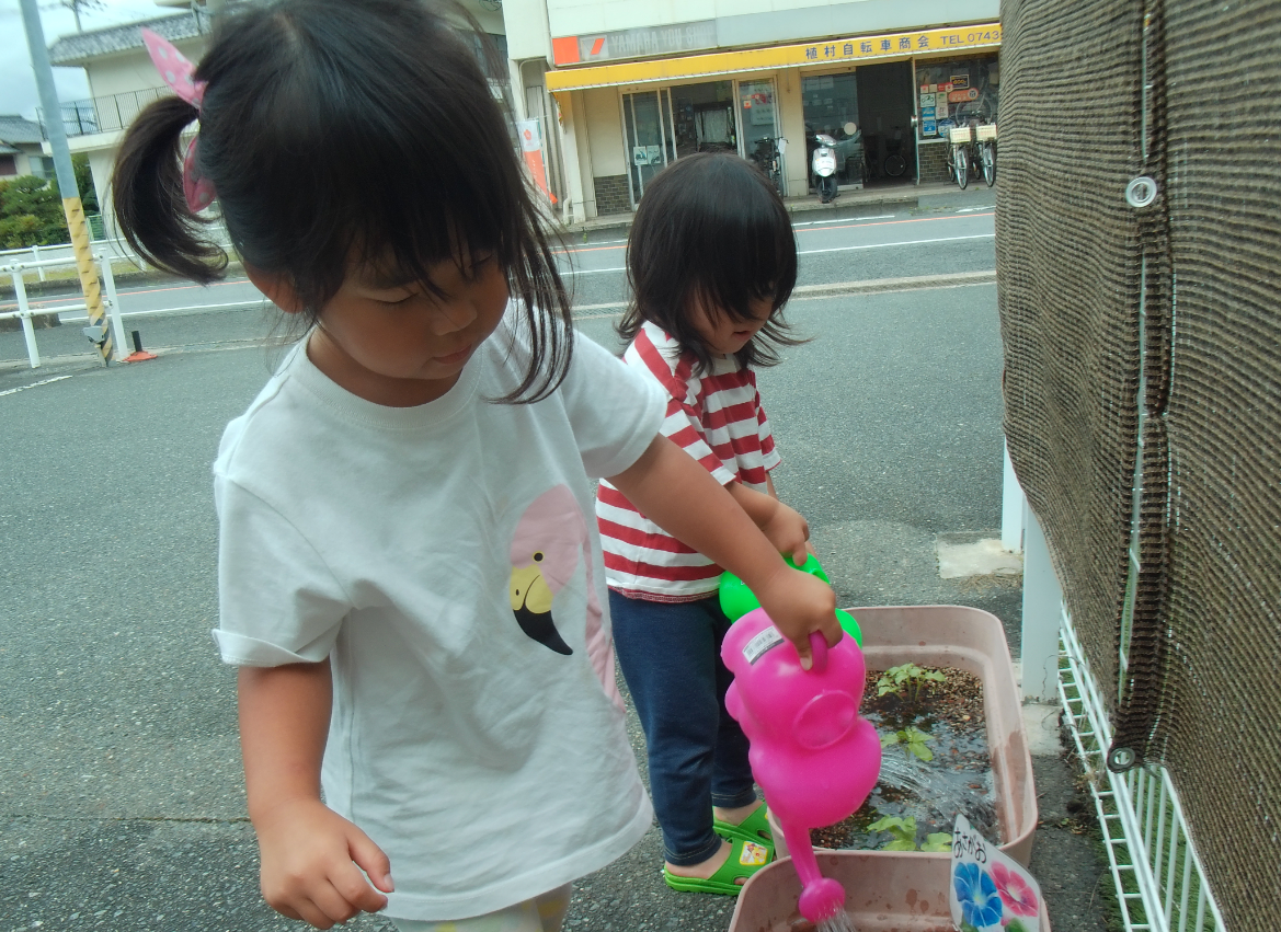 お水をたっぷりあげましょう～♡