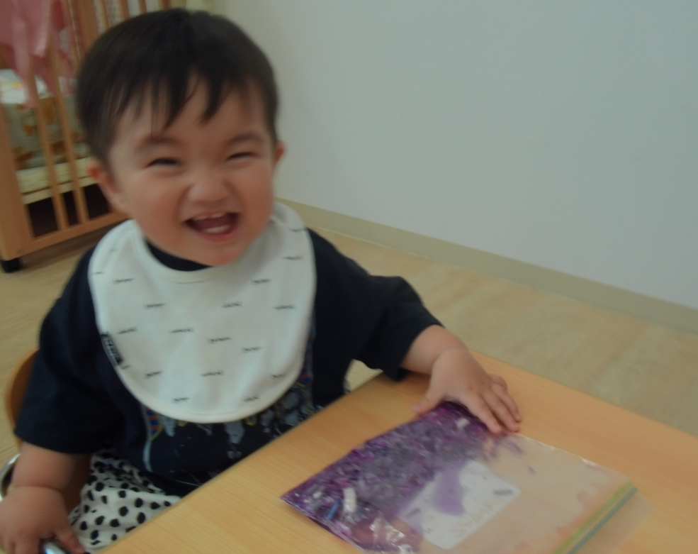 もみもみ楽しいよ♪