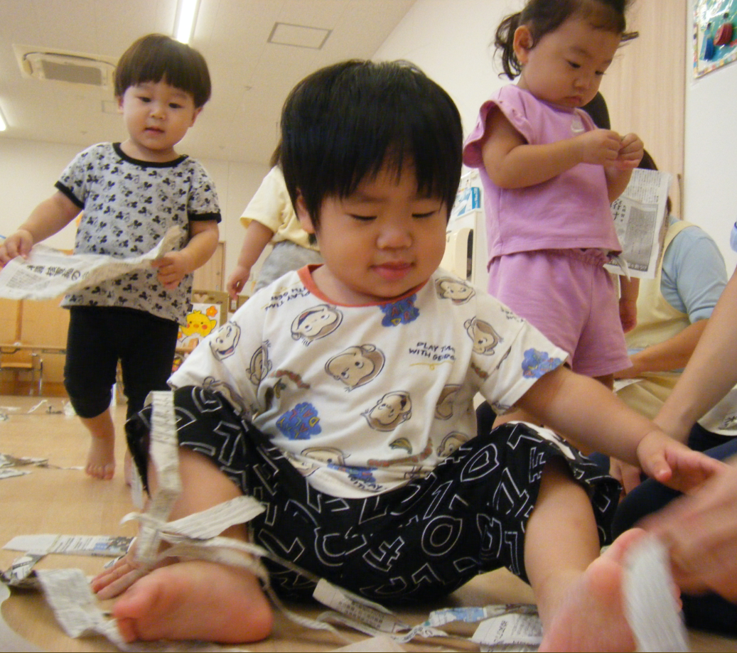 ビリビリ破いてみよう！