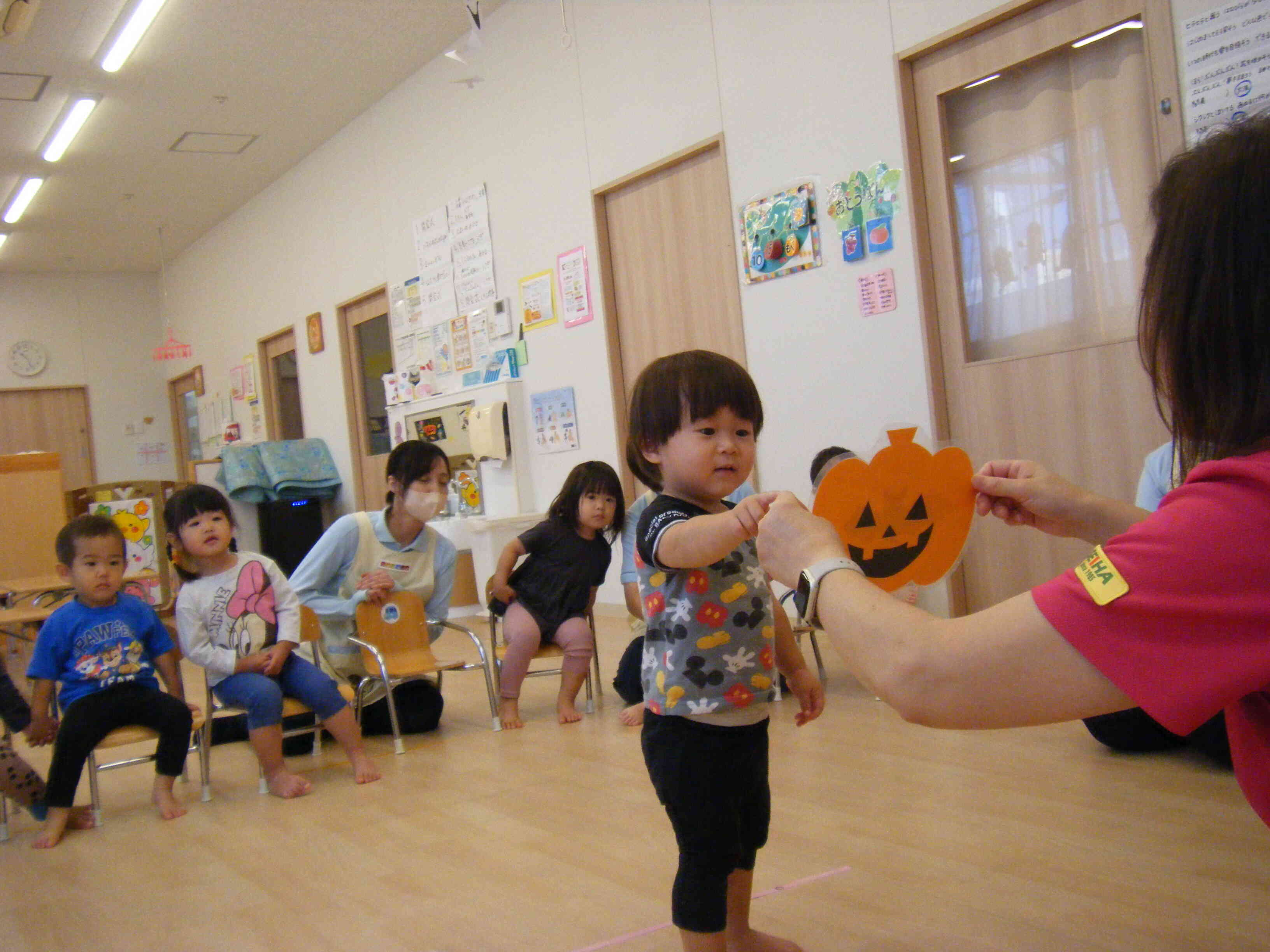 「おばけだー！！」