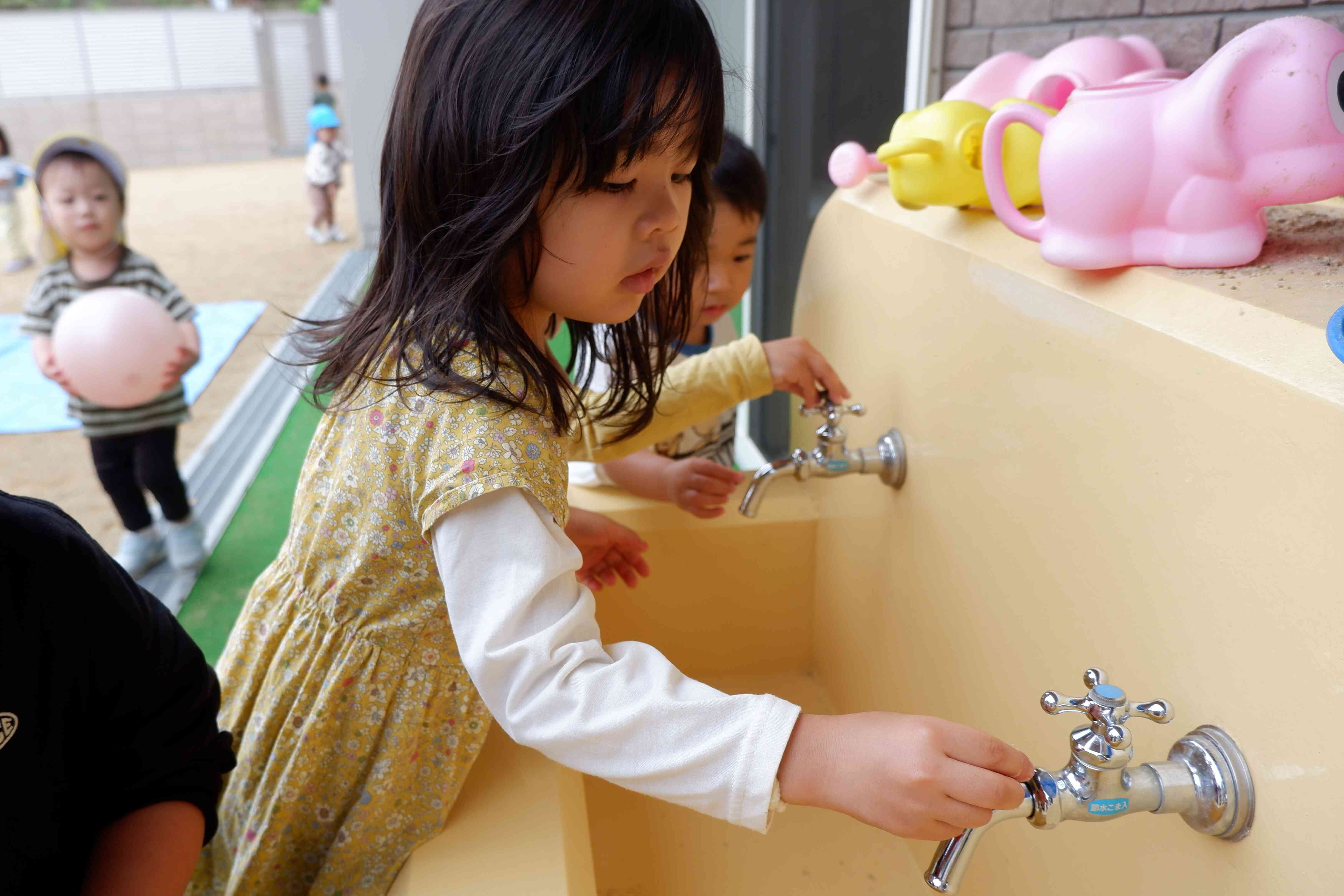 水道はくっつかない！ほらみて？