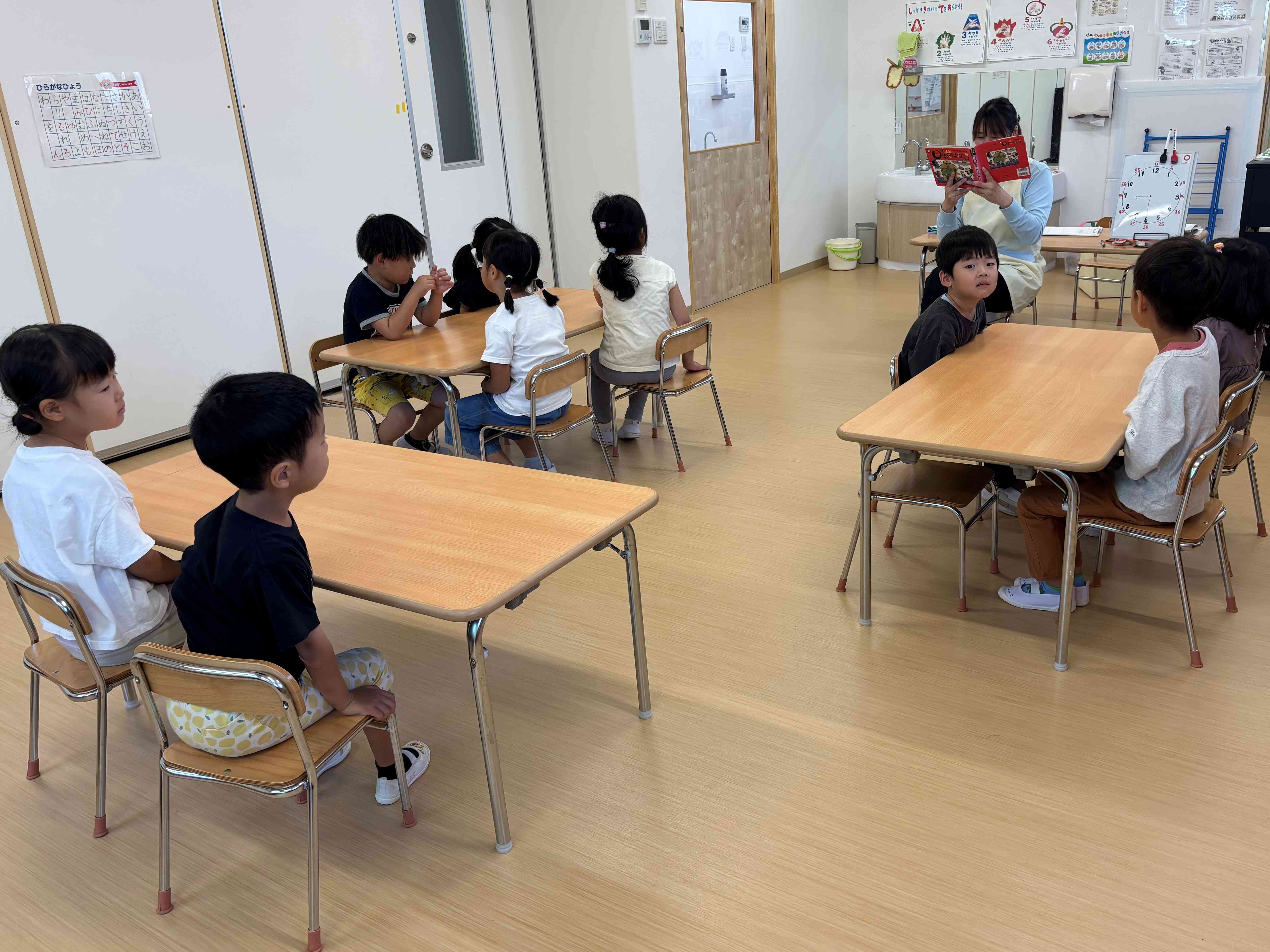 今日の活動の姿　きりん組