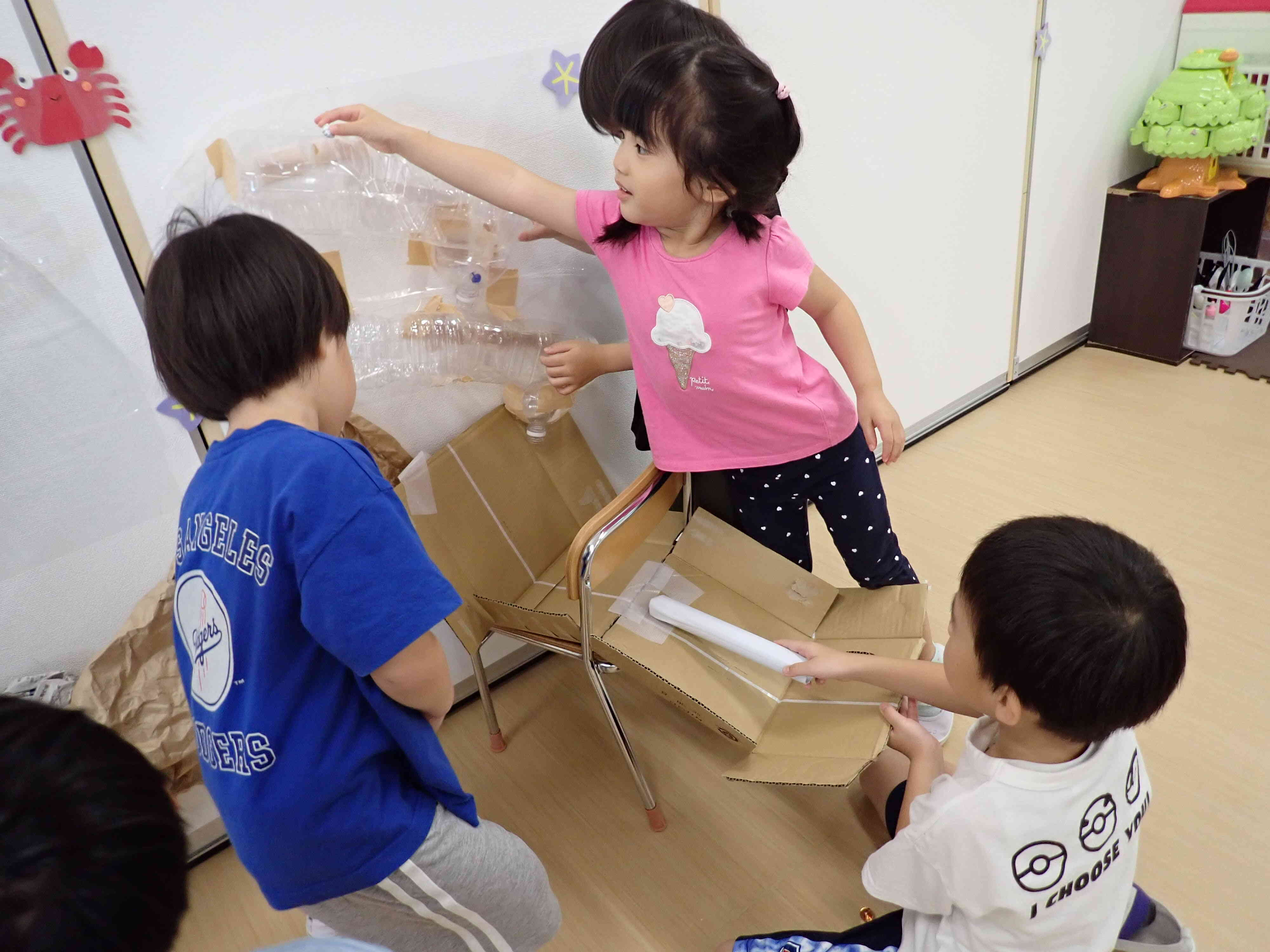 うまく転がるかな？