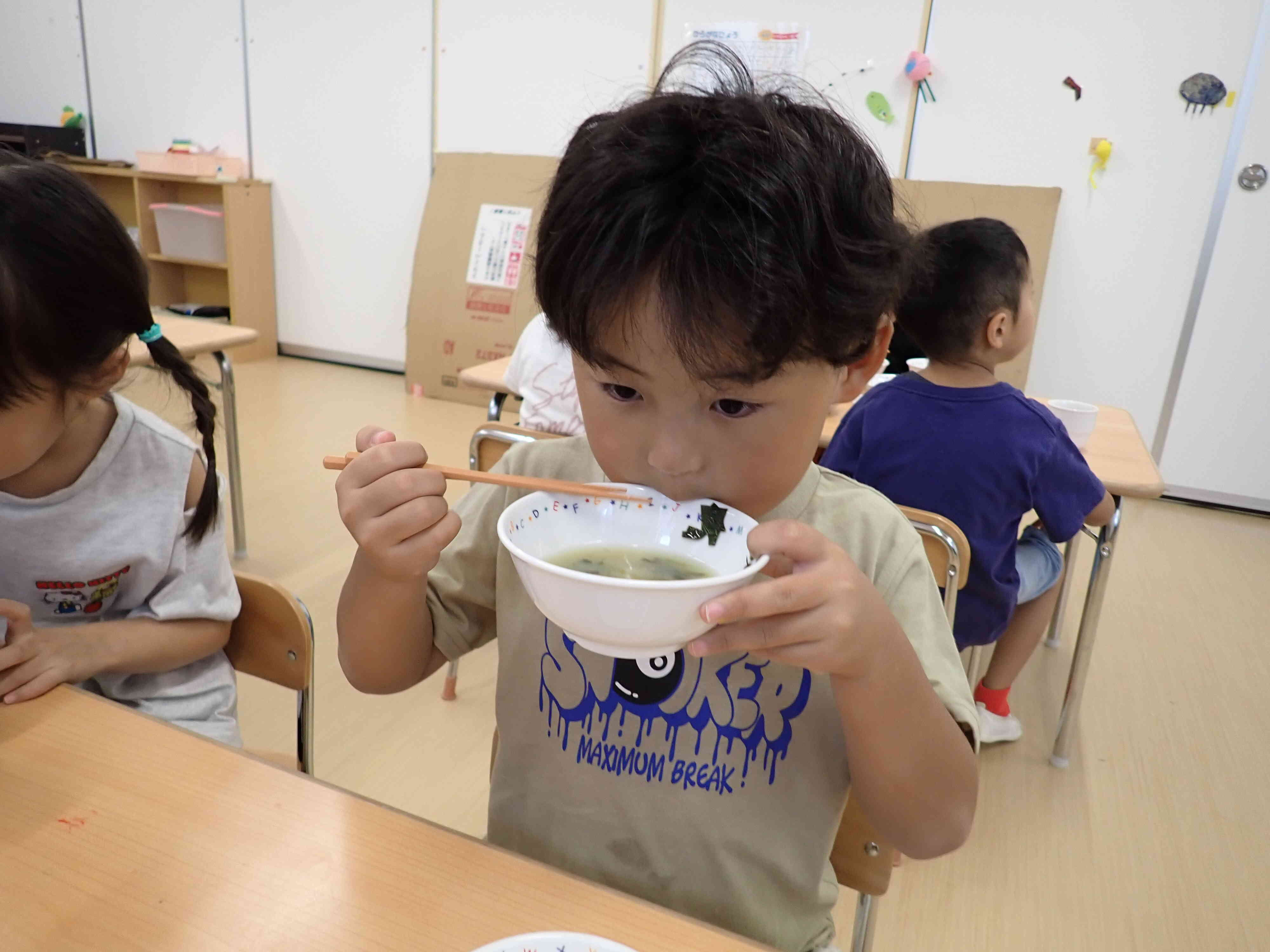 おみそ汁の出汁が美味しいねん！