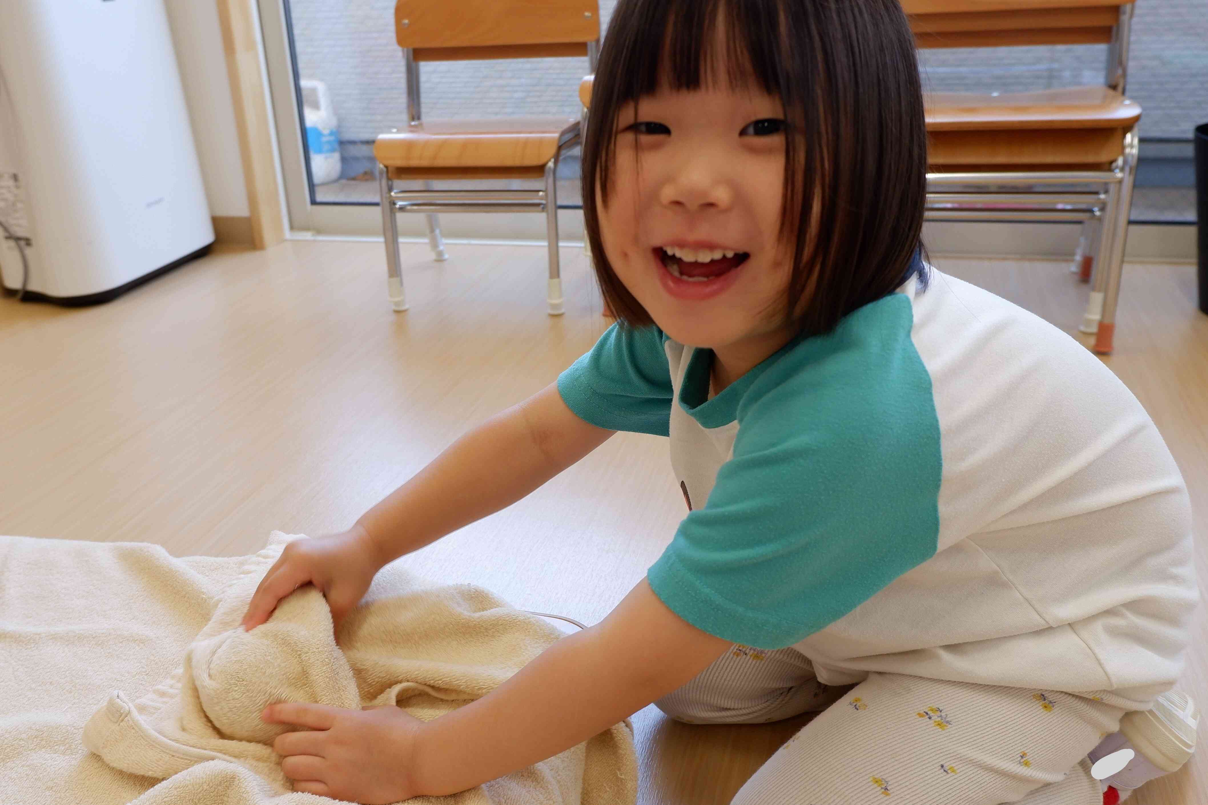 ゴシゴシしてみる~